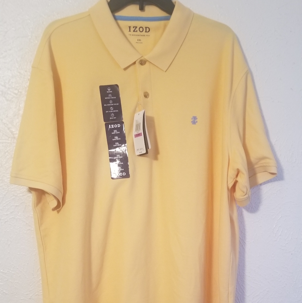 Yellow Izod Polo